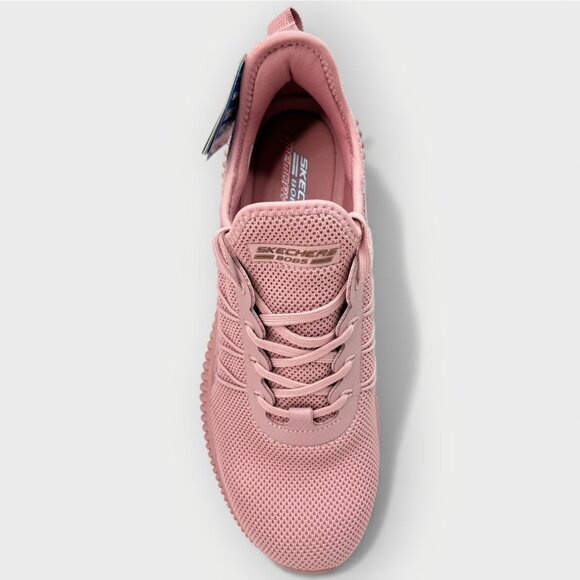 Skechers BOBS GEO Mesh Running Shoes Pink Women 9.5 Lightweight 117417 ROS - Picture 10 of 12